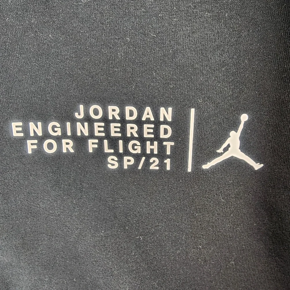 Jordan 23 Engineered Fleece Hoodie XL Black CZ8272-010 Jumpman NWT Oversized - Picture 11 of 13